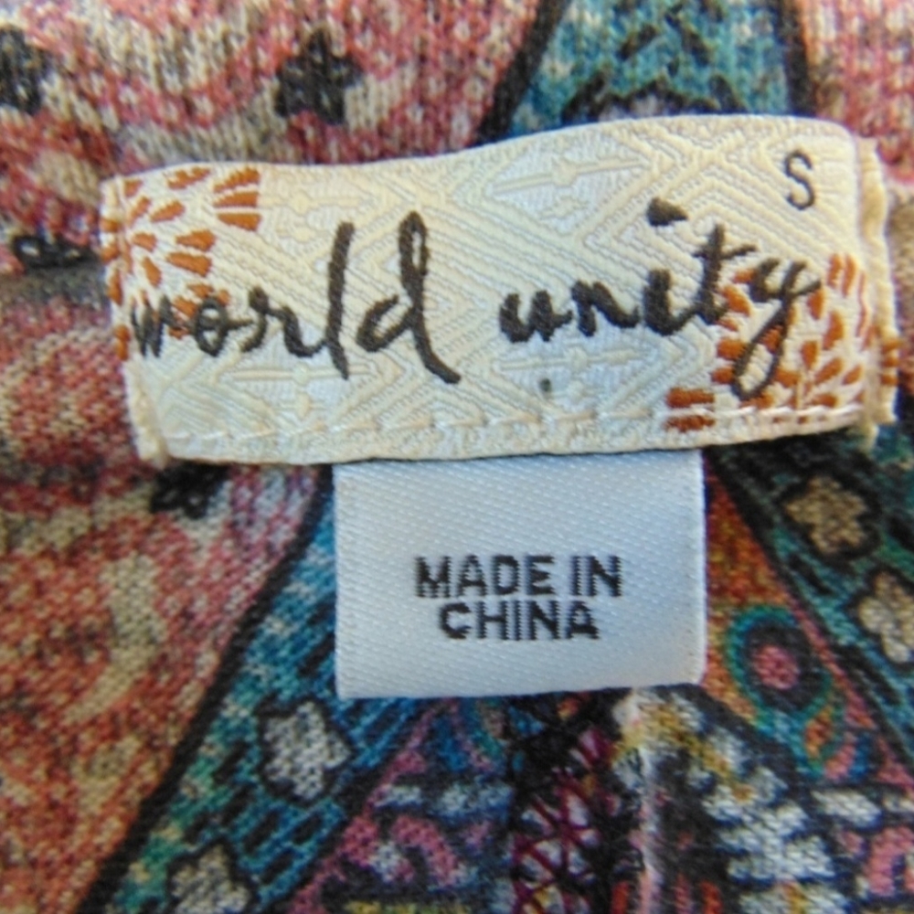 World Unity Tunic Top Size Small - Picture 5 of 6